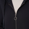 Damen Modal-Jacke mit Kapuze