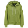 Damen Modal-Jacke mit Kapuze grün