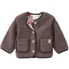Baby Teddyjacke mit abnehmbaren Ärmeln