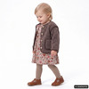 Baby Teddyjacke mit abnehmbaren Ärmeln