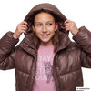 Mädchen Steppjacke glänzend