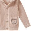 Baby Strickjacke mit Kapuze
