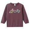 Baby Sweatshirt mit Dino-Applikation