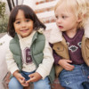 Baby Sweatshirt mit Dino-Applikation