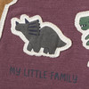 Baby Sweatshirt mit Dino-Applikation