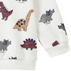 Baby Sweatshirt mit Dino-Allover