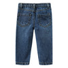 Baby Jeans mit Allover-Stickerei