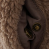 Mädchen Teddyjacke mit Stehkragen