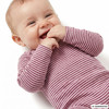 Baby Wolle-Seide-Body mit Schlupfkragen