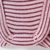 Baby Wolle-Seide-Body mit Schlupfkragen