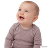 Baby Wolle-Seide-Body mit Schlupfkragen