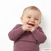Baby Wolle-Seide-Shirt mit Streifen