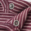 Baby Wolle-Seide-Shirt mit Streifen