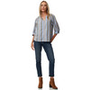 Damen Bluse im Streifen-Look
