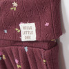 Newborn Set mit Body, Hose und Stirnband