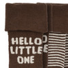 2 Paar Newborn Socken mit Umschlagbündchen