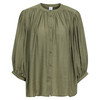 Damen Bluse aus Viskose-Mix dunkelgrün