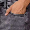 Damen Mom-Jeans mit Used-Waschung
