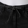 Damen Mom-Jeans mit Used-Waschung
