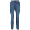 Damen Slim-Jeans mit Used-Waschung