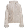 Damen Jacke mit Fellimitat
