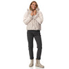 Damen Jacke mit Fellimitat
