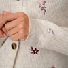 Damen Strickjacke mit Stickerei