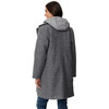 Damen Kurzmantel in Bouclé-Optik