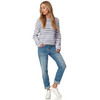Damen Strickpullover in Multicolor-Optik