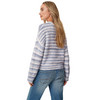 Damen Strickpullover in Multicolor-Optik