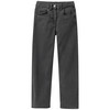 Mädchen Jeans mit Elastikbund dunkelgrau