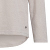 Dames-shirt met lange mouwen en siersnoeren