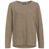 Dames-shirt met lange mouwen en sierknopen
