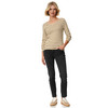 Damen Langarmshirt mit Modal und Baumwolle
