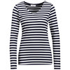 Damen Langarmshirt mit Modal und Baumwolle dunkelblau
