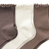 3 Paar Damen Socken mit Effektgarn
