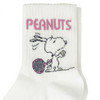 1 Paar Peanuts Socken mit Stickerei