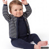 Baby Merino-Strickpullover unifarben