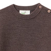 Baby Merino-Strickpullover unifarben