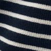 Baby Merino-Strickjacke mit Streifen