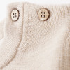 Newborn Merino-Strickpullover unifarben