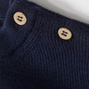 Newborn Merino-Strickpullover unifarben