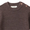 Newborn Merino-Strickpullover unifarben