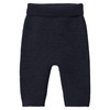 Newborn Merino-Strickhose unifarben dunkelblau