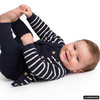 Newborn Merino-Strickhose unifarben