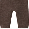 Newborn Merino-Strickhose unifarben