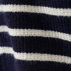 Newborn Merino-Strickjacke mit Streifen