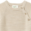 Newborn Merino-Overall unifarben