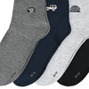 4 Paar Herren Kurzsocken mit Bio-Baumwolle