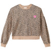 Mädchen Sweatshirt mit Leo-Print